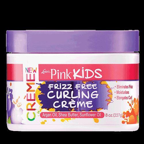 Luster's Pink Kids Frizz Free Curling Creme, 8 Ounce