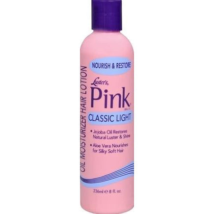 Luster's Pink Light Oil Moisturizer Hair Lotion 8 Oz