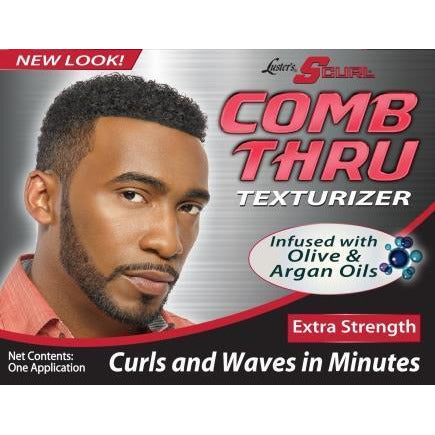 Luster's S-Curl Comb Thru Texturizer, Extra Strength Kit Super