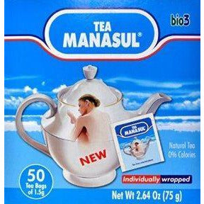 Manasul Tea Herbal Tea Bags 50 Ea (1 Pack)