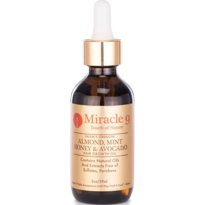 Miracle 9 Mint Honey & Avocado Hair Growth Oil 2Oz