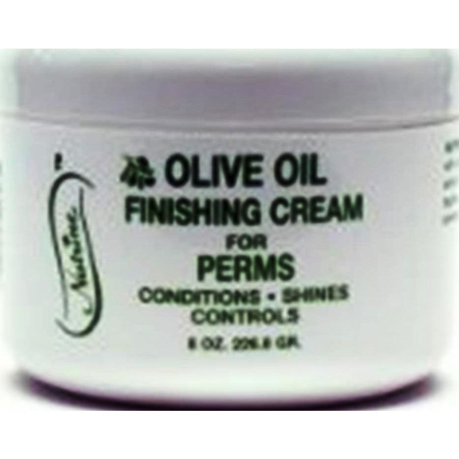 Nutrine Olive Oil Finishing Cream For Perms 4 Oz