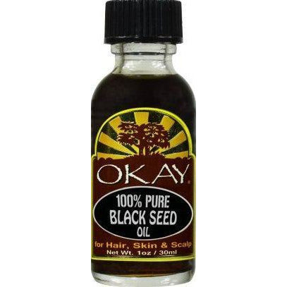 Okay 100% Pure Black Seed Oil, 1 Ounce