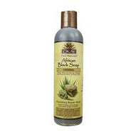 Okay African Black Soap Liquid 8 Oz