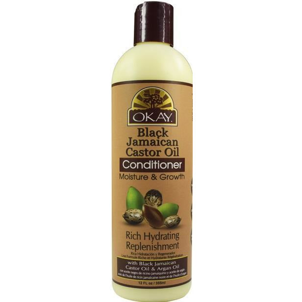 Okay Black Jamaican Castor Oil Conditioner - 12 Oz