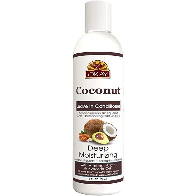 Okay Coconut Oil Deep Moisturizing Leave-In Conditioner - 8 Oz