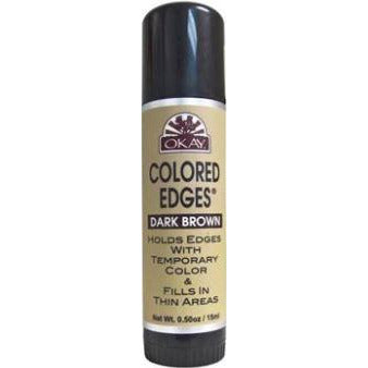 Okay Color Edge Dark Brown Tub - 0.5 Oz