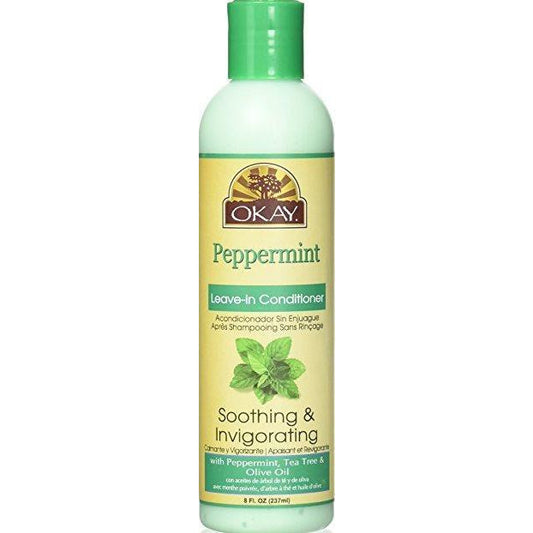 Okay Peppermint Leave-In Conditioner - 8Oz