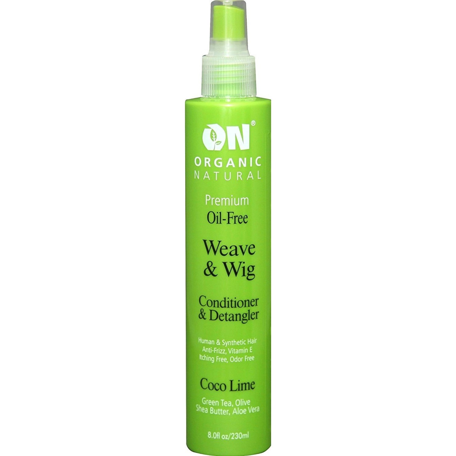 On Natural Detangler Coco Lime 8 Oz