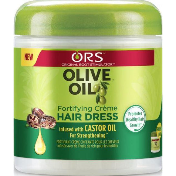 Organic Root Stimulator Olive Oil Creme Hairdress 6 Oz