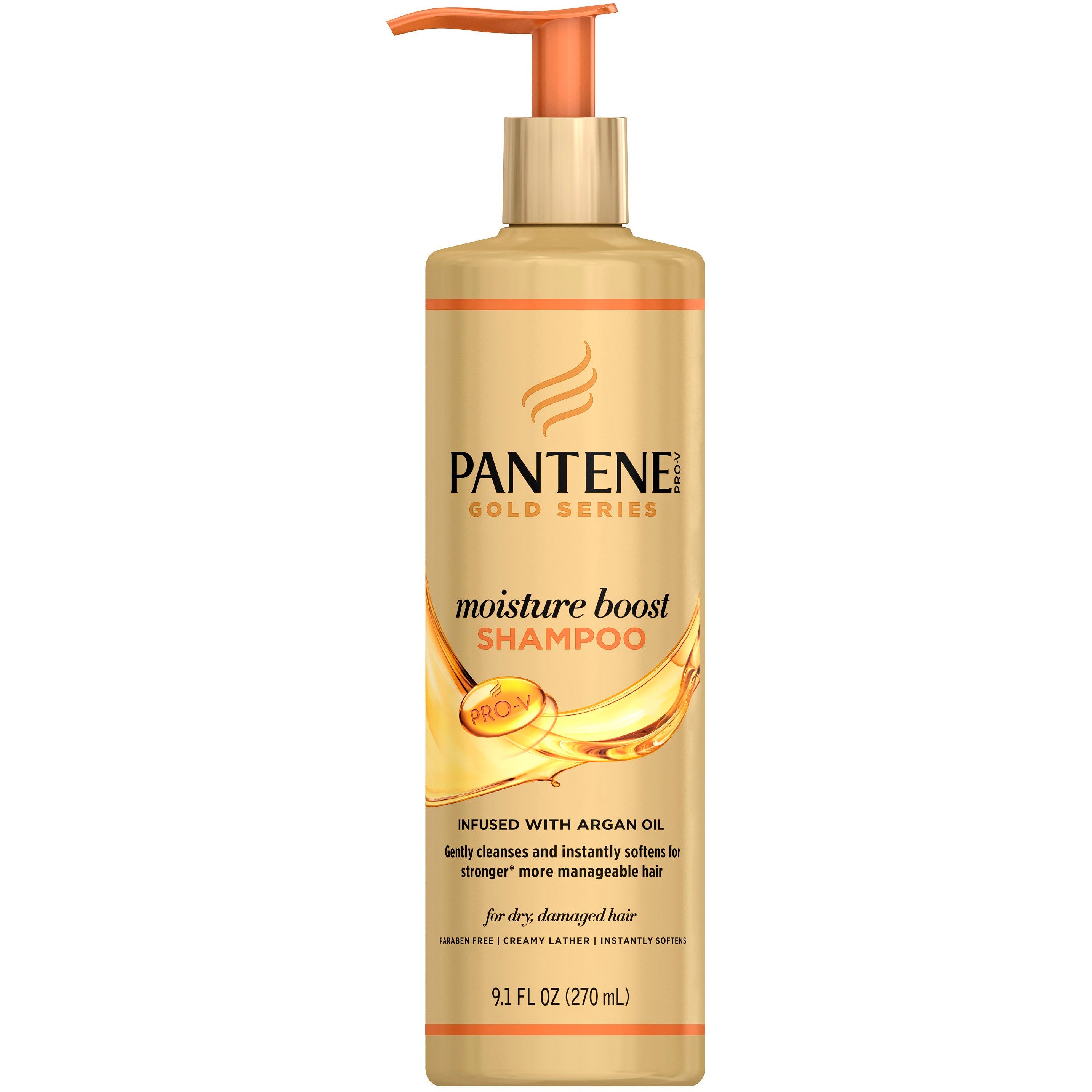 Pantene Gold Moisture Boost Shampoo 9.1 Oz