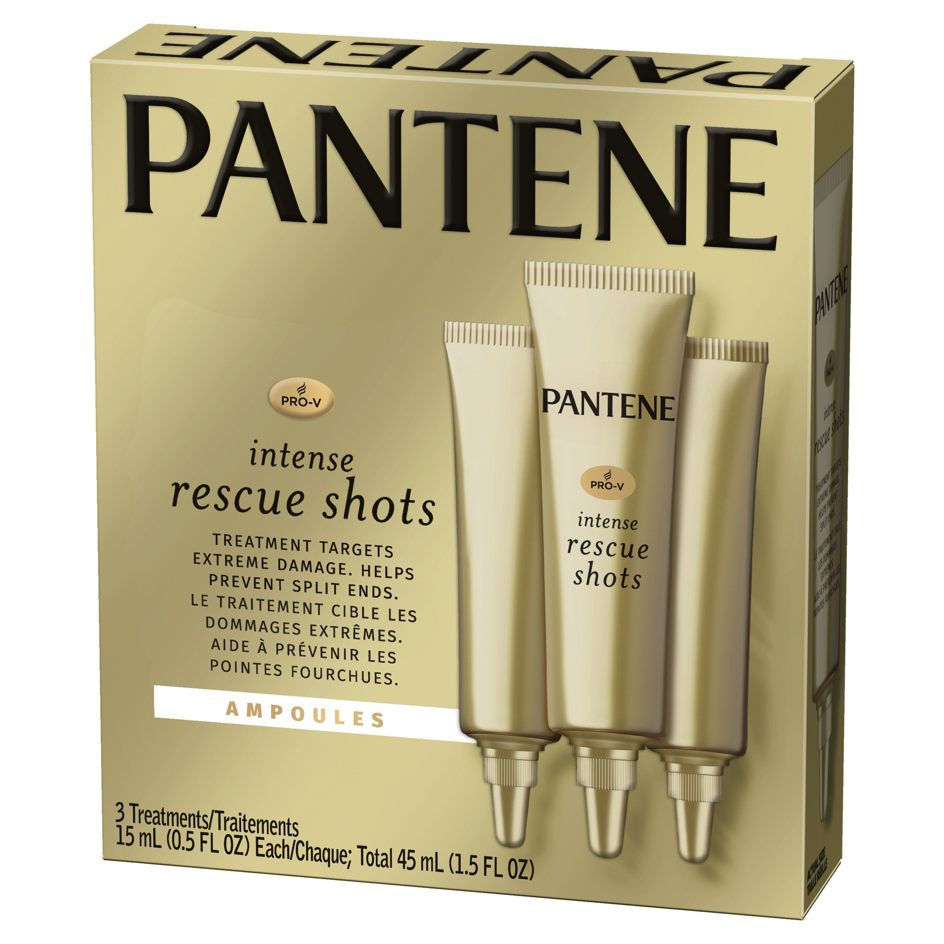 Pantene Intense Rescue Shots Ampoules 3 Count