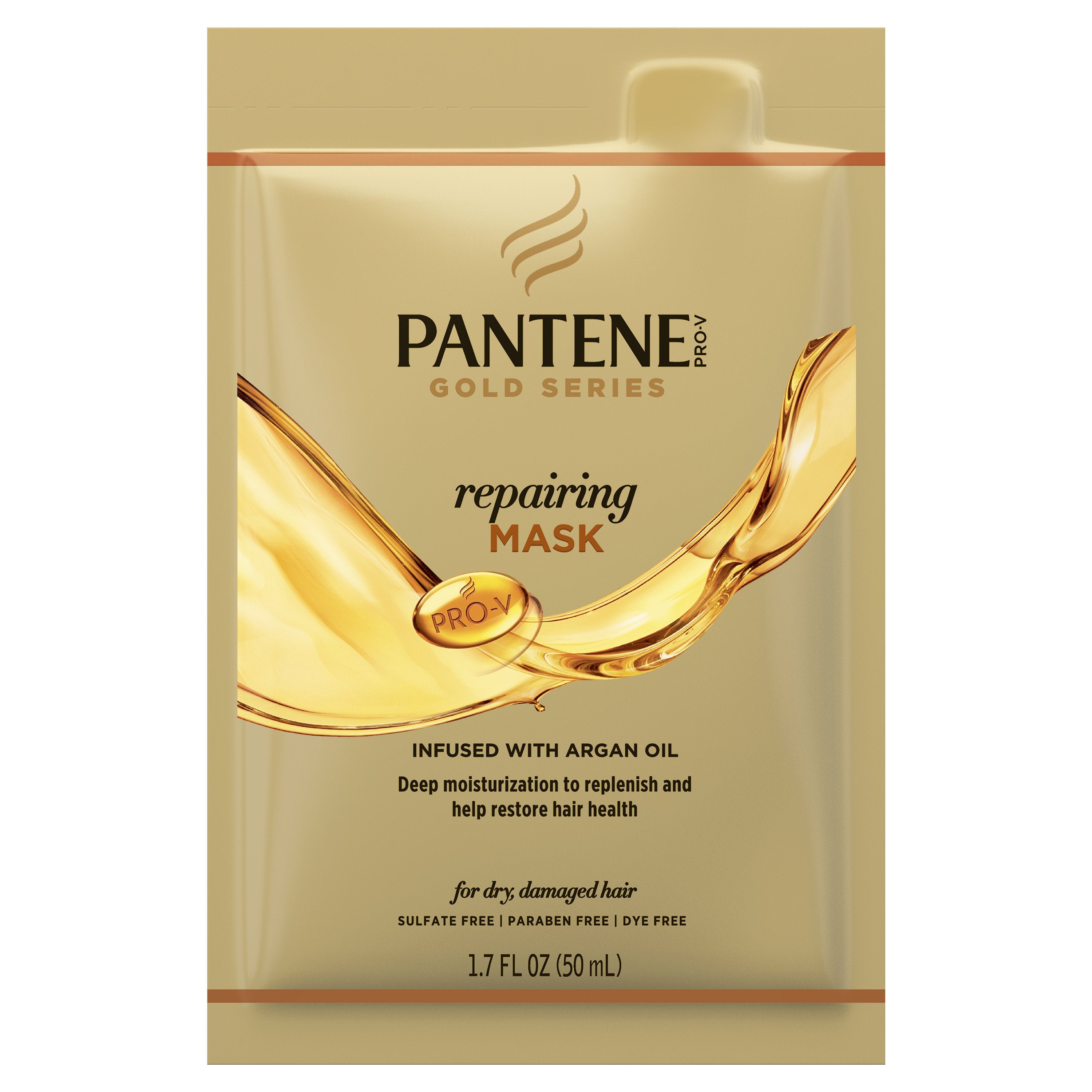 Pantene Gold Series Repairing Mask, (Pack of 10)