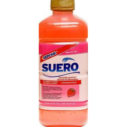 Suero Pediatric Drink Strawberry - 33.8 Oz