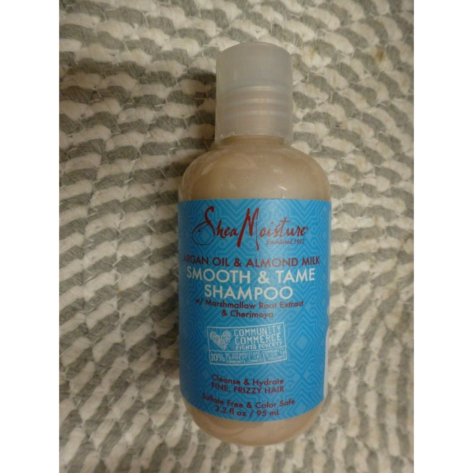 Sheamoisture Argan & Almond Shampoo Travel 3.2Oz