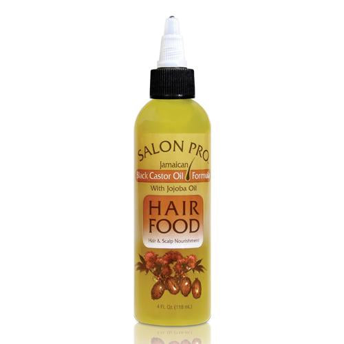 Salon Pro Hair Food, Black Castor With Jojoba Oil, 4 Ounce