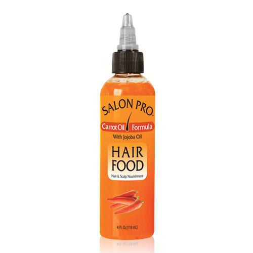 Salon Pro Hair Food, Carrot Oil Formula With Jojoba Oil, 4 Ounce