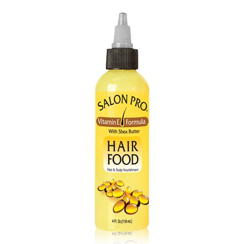 Salon Pro Hair Food, Vitamin E Formula With Shea Butter, 4 Ounce
