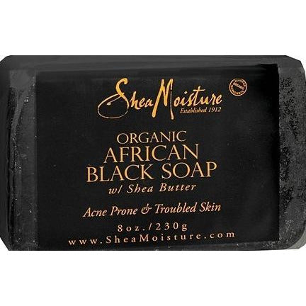 Shea Moisture African Black Soap With Shea Butter 8 Oz