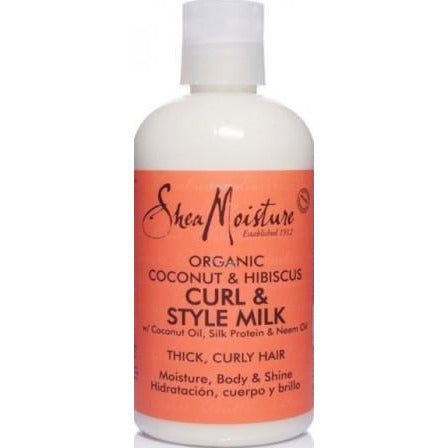 Shea Moisture Coconut & Hibiscus Curl & Style Milk 8 Oz