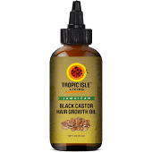 Tropic Isle Living Jamaican Black Castor Hair Growth Oil - 4 oz