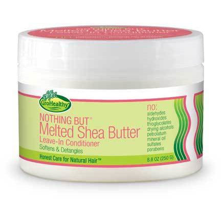 Sofn'free Grohealthy Nothing But Melted Shea Butter Leave In Conditioner, 8.8 Oz