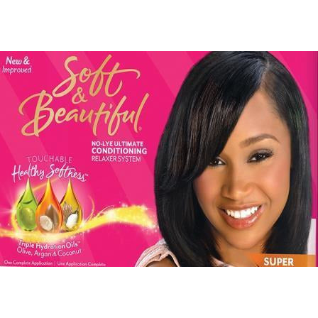 Soft & Beautiful No-Lye Ultimate Conditioning Relaxer System Super