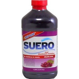 Suero Oral Grape Pediatric Drink 33.8Oz