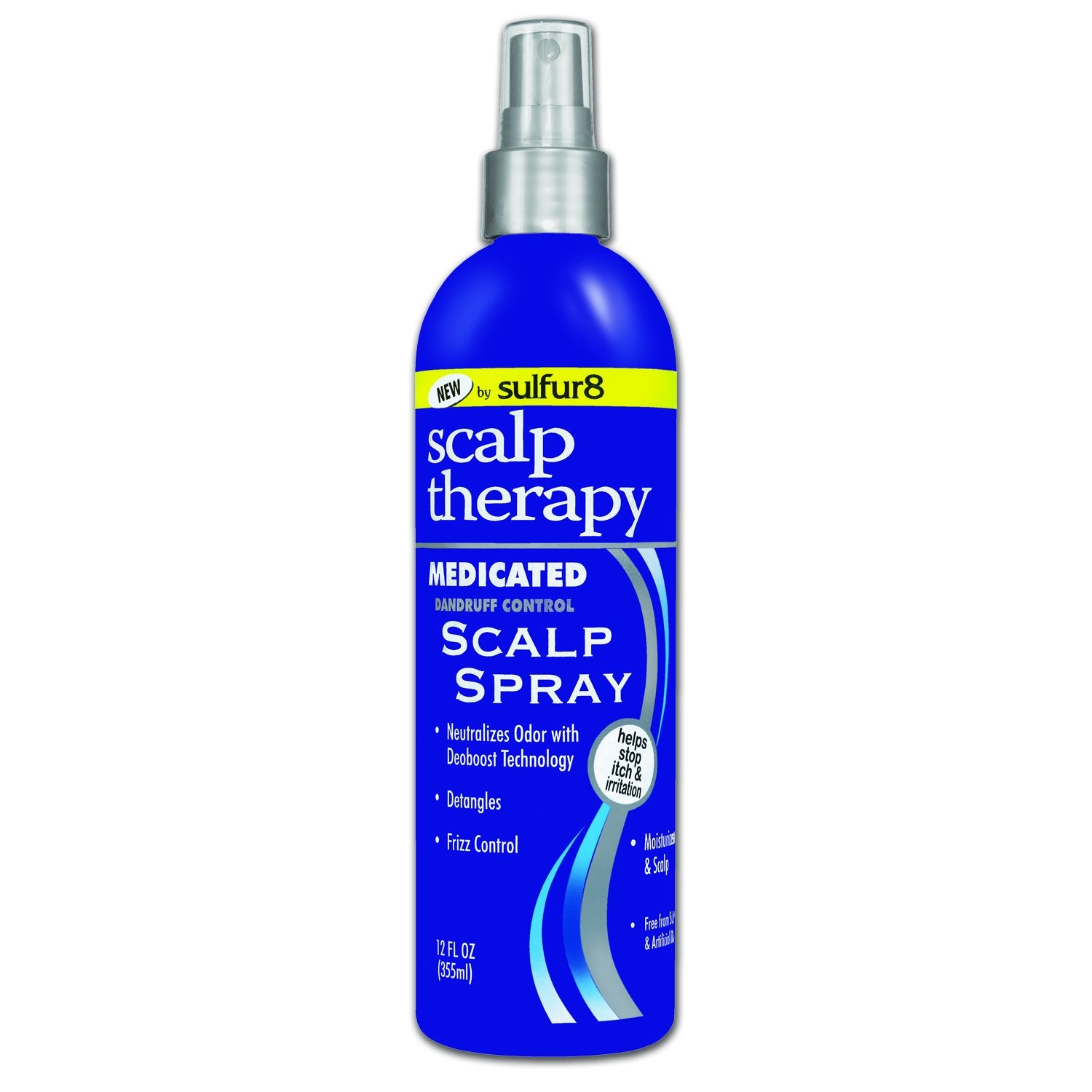 Sulfur 8 Scalp Therapy Medicated Spray 12Oz
