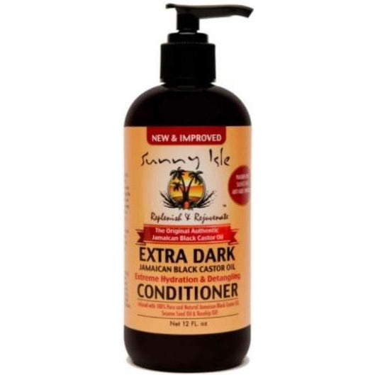 Sunny Isle Black Castor Oil Extreme Hydration & Detangling Conditioner 12 Oz
