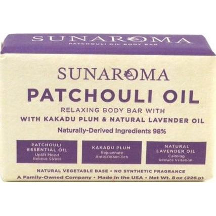 Sunaroma Patchouli Oil Soap 8Oz