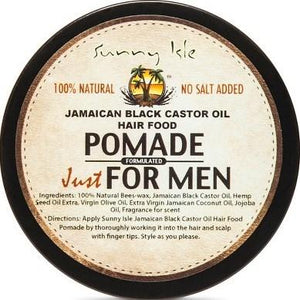 Sunny Isle Jamaican Black Castor Oil Hair Food Pomade For Men, 4 Ounce