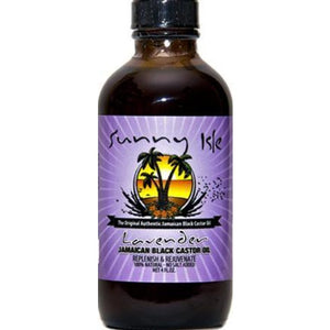 Sunny Isle Lavender Jamaican Black Castor Oil, 4 Ounce