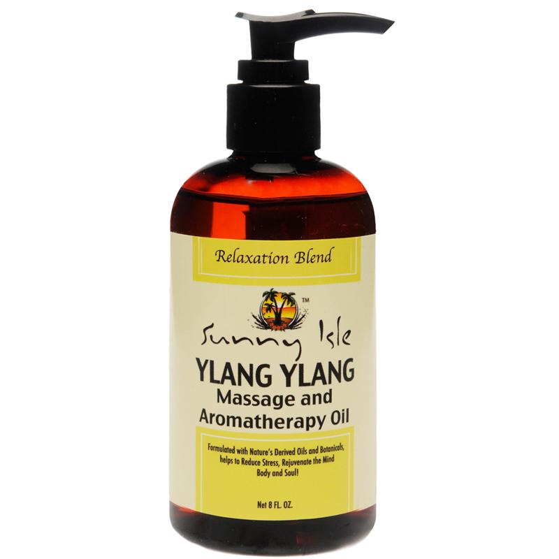 Sunny Isle Ylang Ylang Massage And Aroma Therapy Oil 8Oz