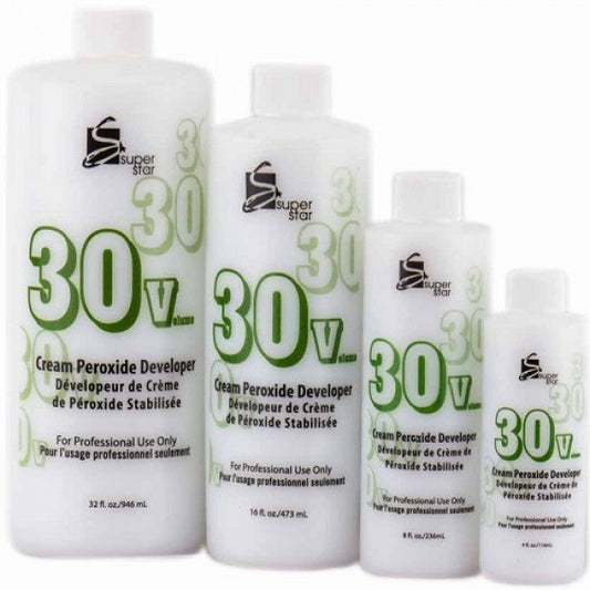 Super Star Cream Developer 30V 8 Oz
