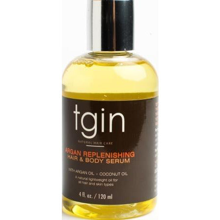 Argan Replenishing Hair & Body Serum - 4 Oz