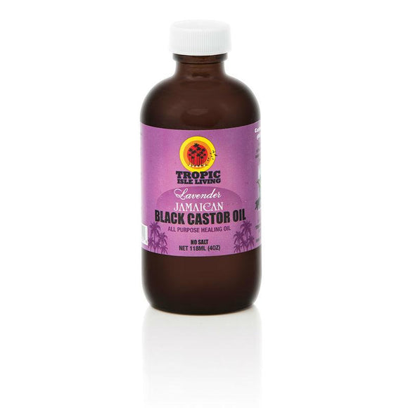 Tropic Isle- Jamaican Black Castor Oil Lavender, 4 Oz