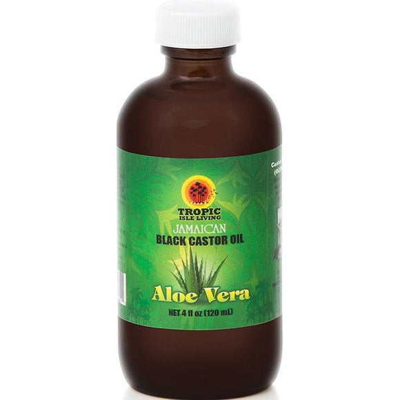 Tropic Isle Living Jamaican Black Castor Oil Aloe 4 Oz
