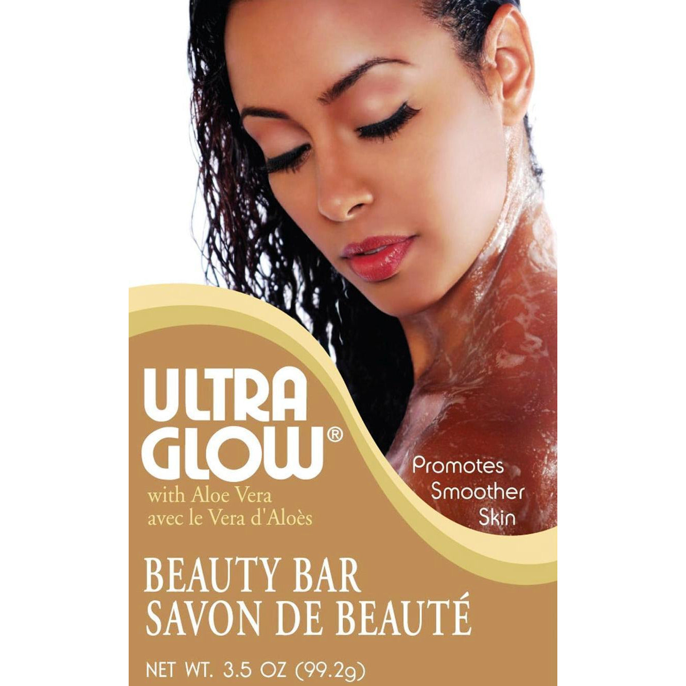 Ultra Glow Beauty Bar With Aloe Vera, 3.5 Ounce