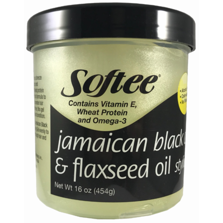 Softee Jamaican Black Castor & Flaxseed Oil Styling Gel 16Oz