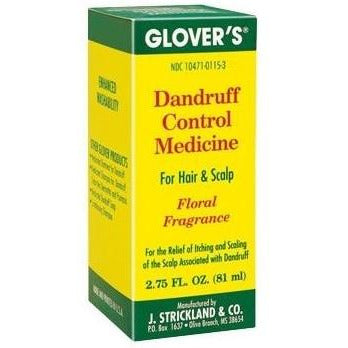 Glover's Dandruff Control Medicine Floral Fragrance 2.75 Oz